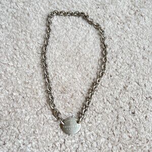 Authenticated Tiffany & Co. Please Return to Tiffany Choker Necklace!